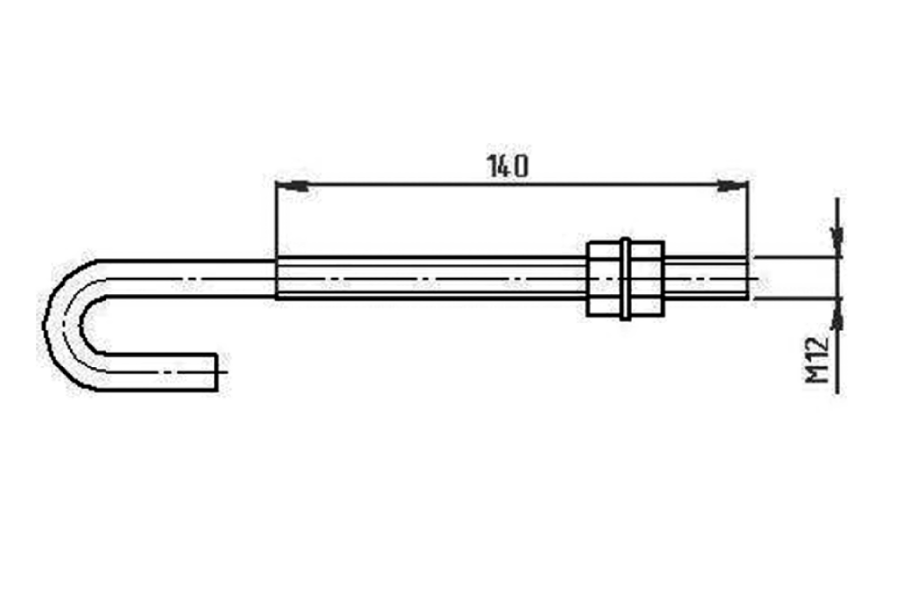 Крюки К(1), К(2) крепления шкафов типа ШРМ и УПМК